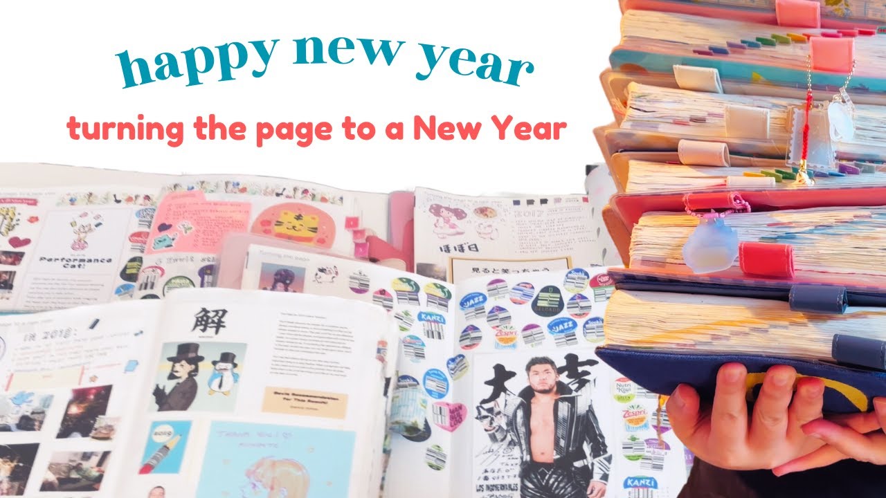 Turning the page to a New Year - Hobonichi Cousin special page