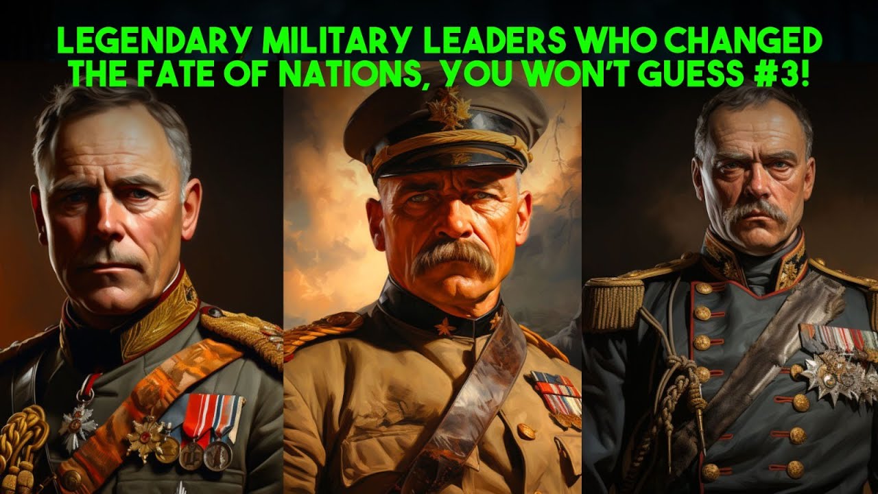 Legendary Military Leaders Who Changed the Fate of Nations &ndash;You Won&rsquo;t Guess #3! | The War Journal