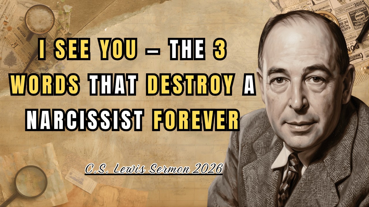 THE ONE SENTENCE THAT COMPLETELY DESTROYS A NARCISSIST — They Will Never Recover From This| Cs Lewis