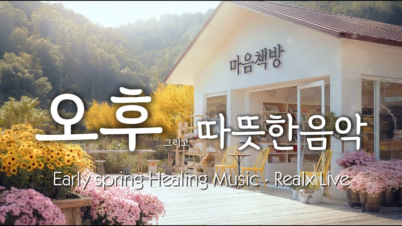 🔴LIVE 설 연휴, 나를 위한 쉼표｜마음책방 독서와 휴식 음악 Calming Acoustic & Piano