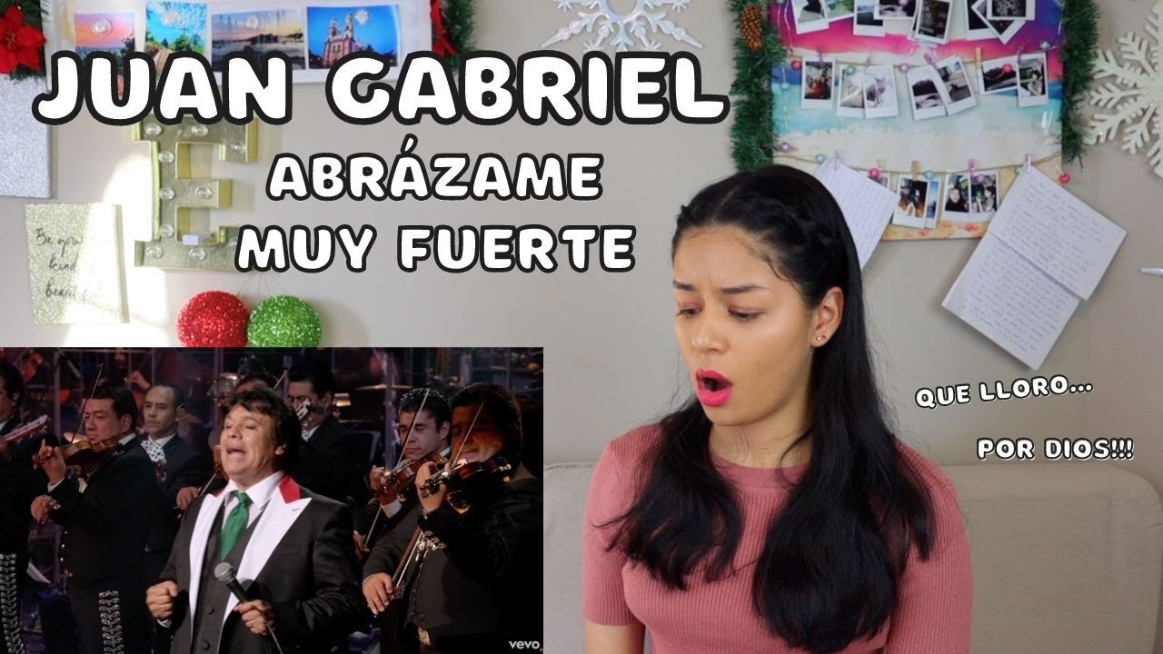 JUAN GABRIEL - Abrázame muy fuerte (EN VIVO) | REACCIÓN | REACTION