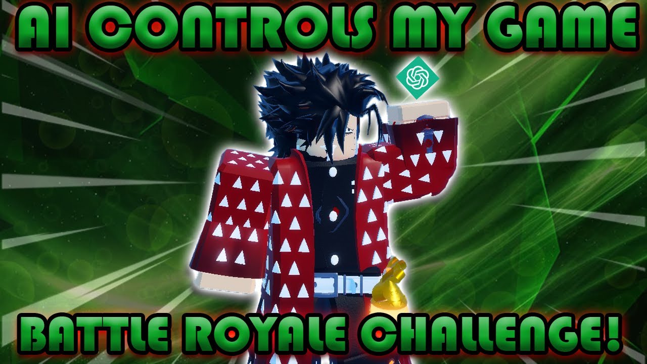 [GPO] BATTLE ROYALE BUT AN AI DECIDES WHAT I CAN DO! | BR CHALLENGE!