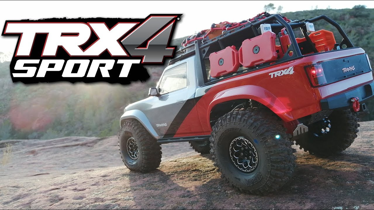 Traxxas TRX4 Sport Kit first run by Totter RC crawler RC