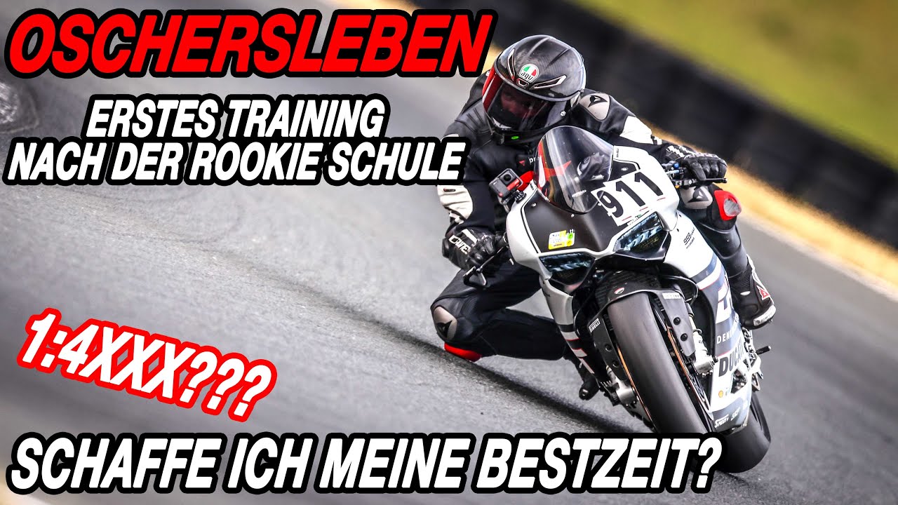 Oschersleben - Erstes Training nach der Rookie Schule - Ducati 959 Panigale