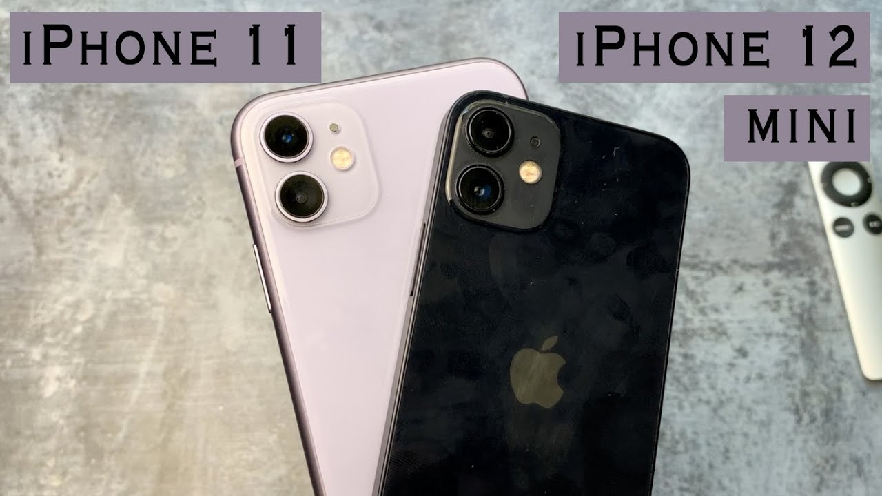 iPhone 11 vs iPhone 12 mini сравнение камер и отличия