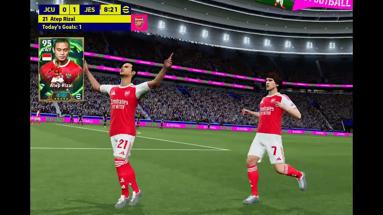 Epic Atep Rizal blitz curler is a game changer for your Efootball team | Atep Rizal blitz curler 