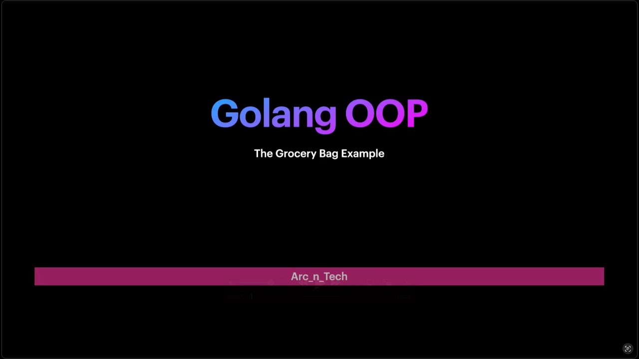 GoLang OOP Explained: The Basics