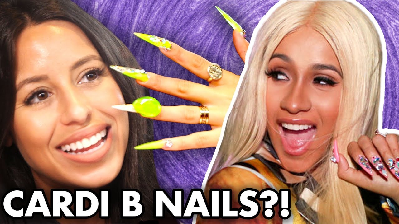 We Got a $400 Manicure from Cardi B's Nail Artist! (Beauty Trippin)