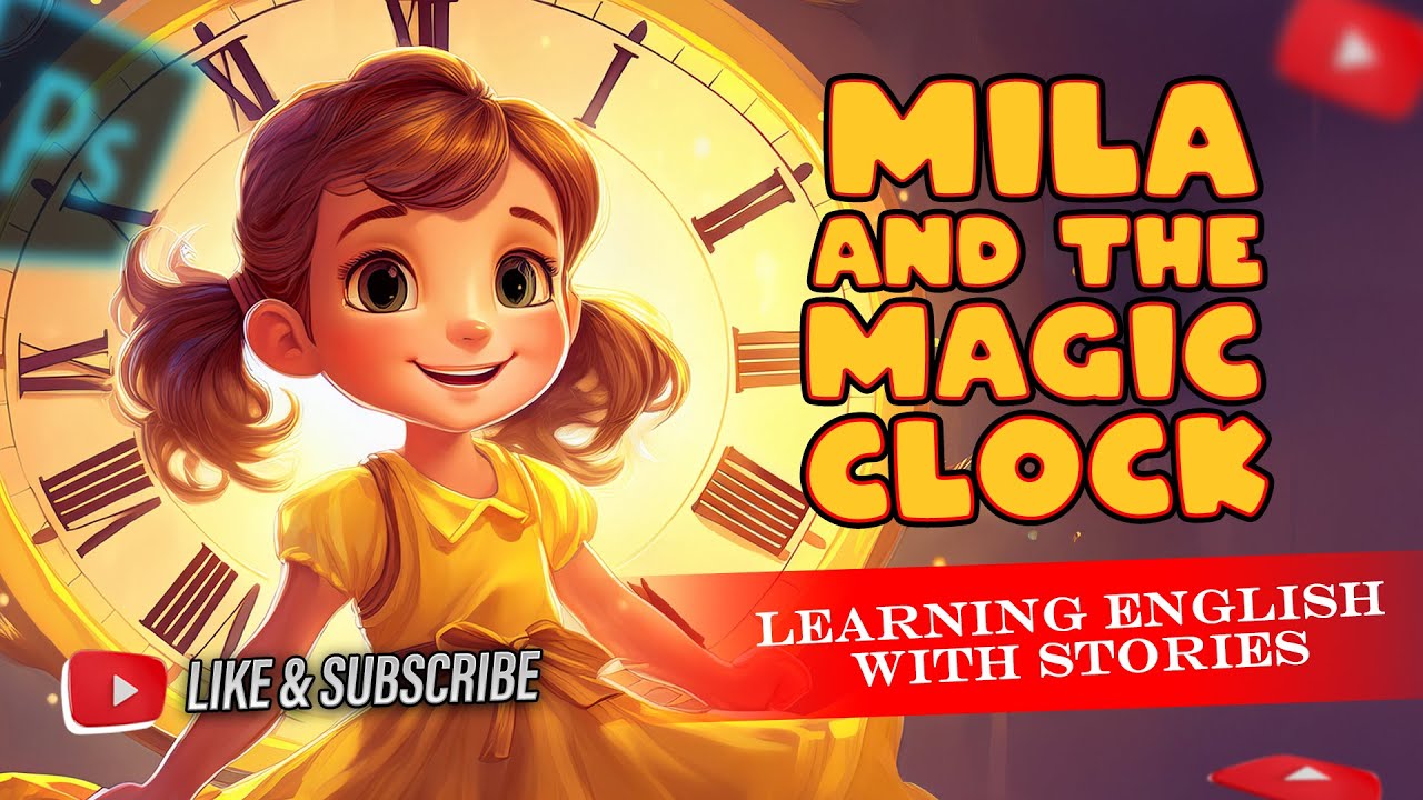Mila and the Magic Clock | Learn English with Stories  | Improve English Listening