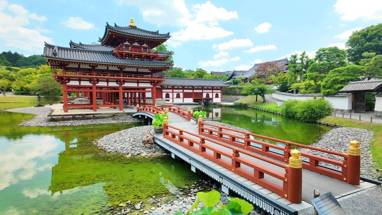 [Kyoto Walk] Почувствуйте красоту Японии, посетив Зал Феникса храма Бёдоин！