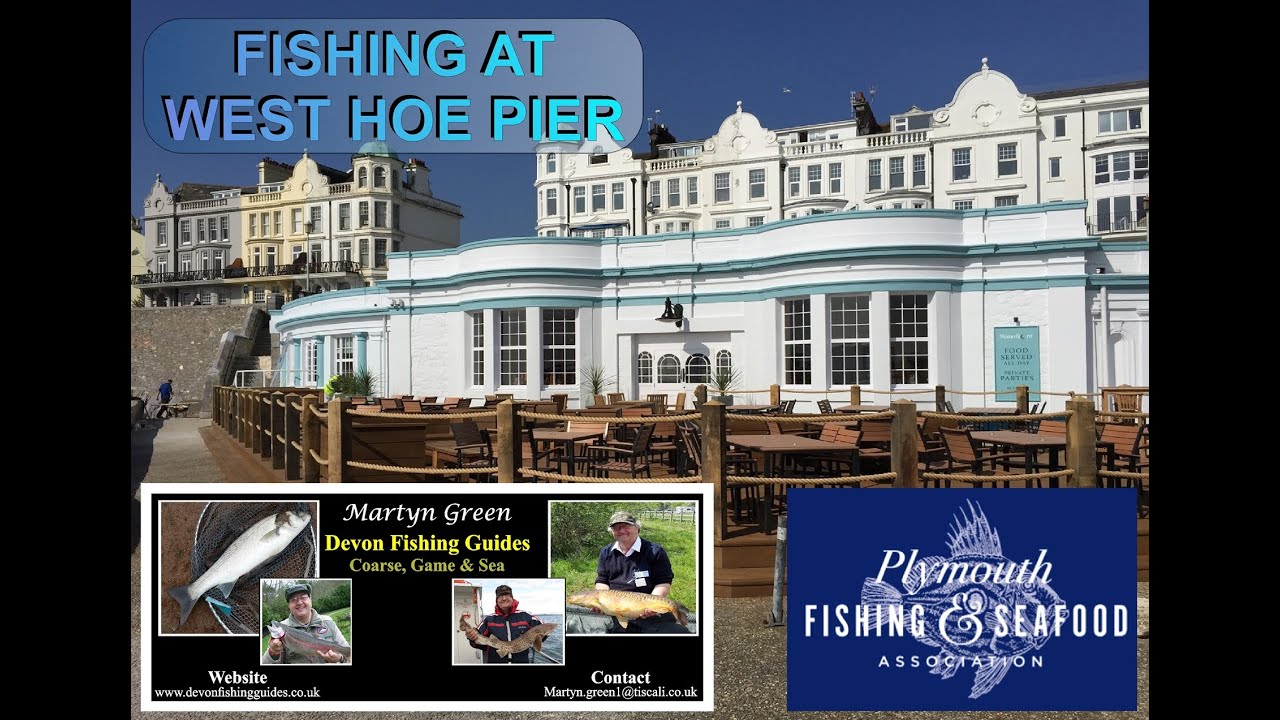 Fishing at West Hoe Pier