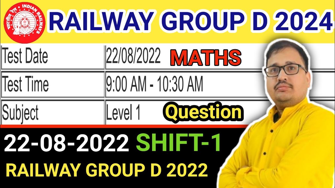 Railway Group D Class 2024 | 22 August 2022 Shift 1 Exam Analysis & Review Prakash Awasthi Sir