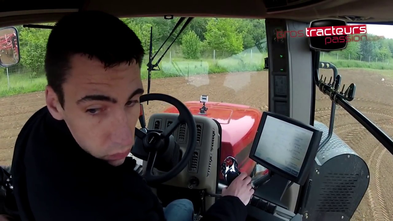 CASE IH Steiger 400 - Testdrive in France