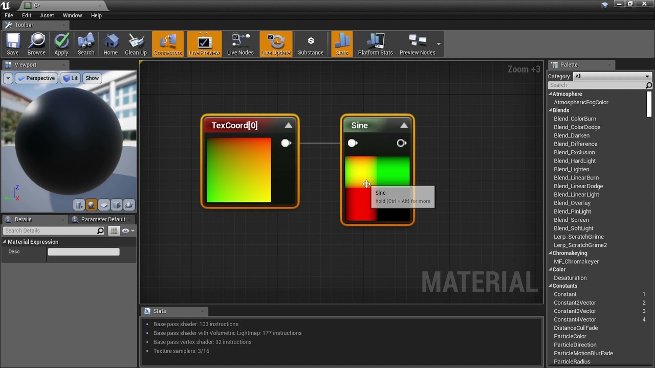 DPTV UE4 Material Tutorial 34 (Checkerboard)