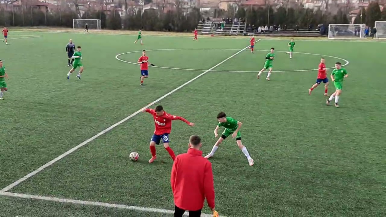 Марек U17 - Пирин Благоевград (първо полувреме - контрола)