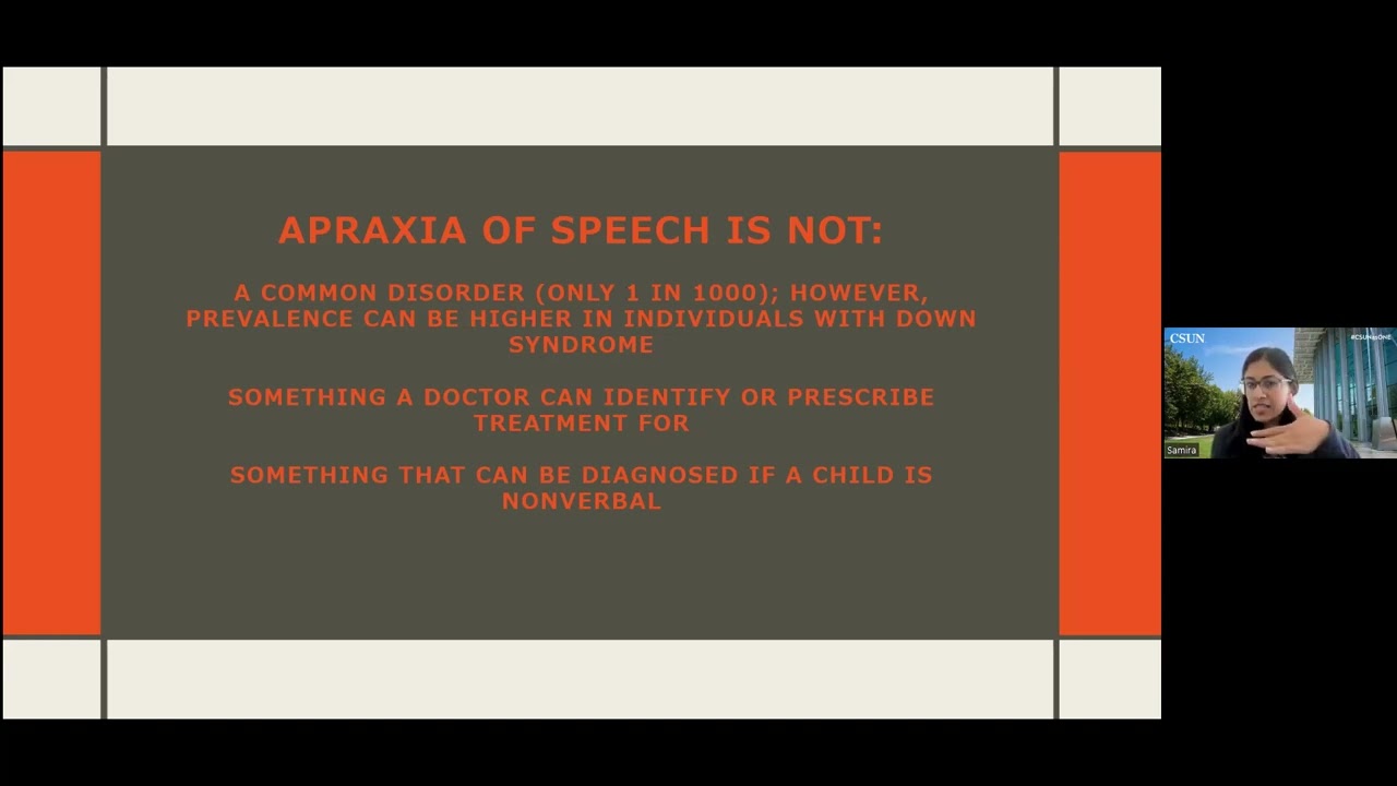 Speech Intelligibility Issues in Down Syndrome