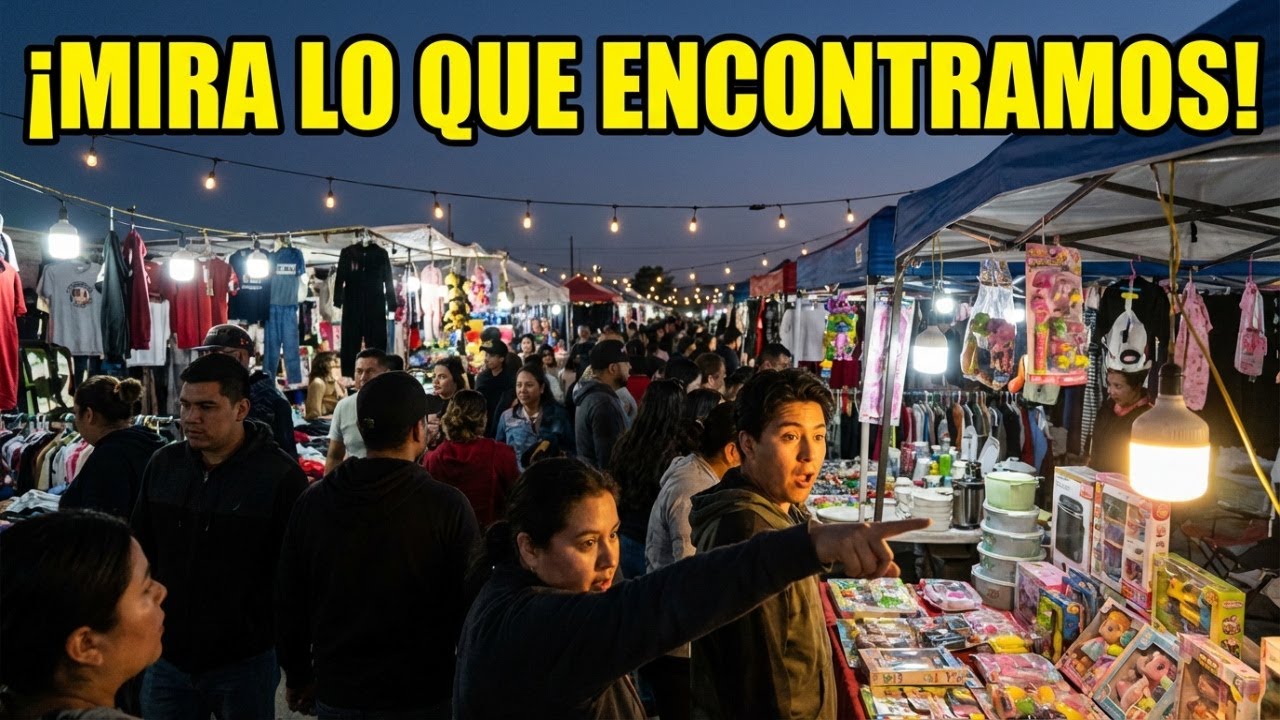 Segundas de la lucero, cd Juárez, Mercado nocturno