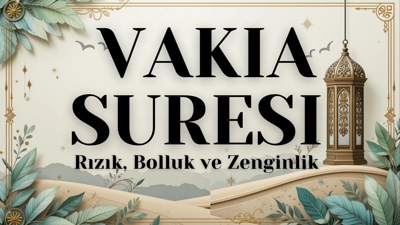 Vakıa Suresi Dinle | Bolluk, Zenginlik ve Rızık İçin Ruhunuza Huzur Veren Okuyuş