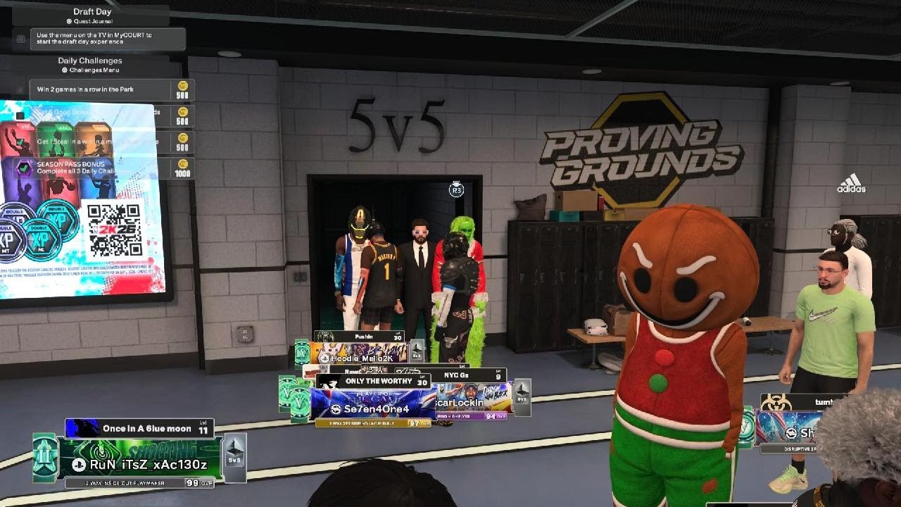 1v5 COMP PG GAME (40 POINT GAME)