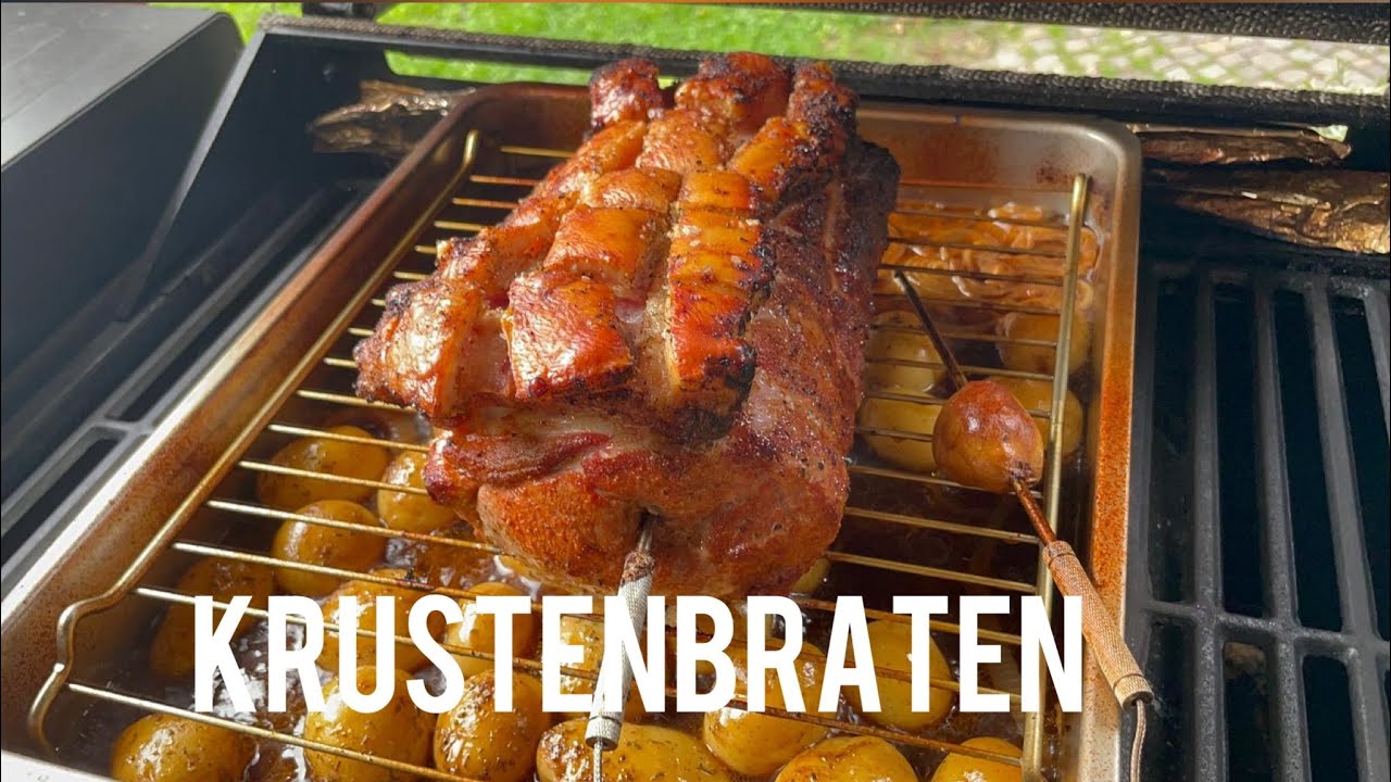 Krustenbraten mit krosser Schwarte,  Kinderleicht