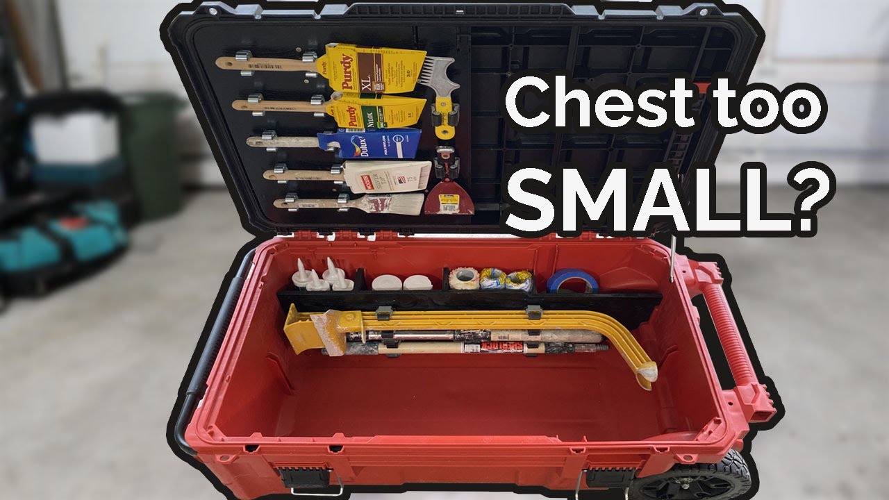 Milwaukee Packout Rolling Chest Painters Toolbox Endgame