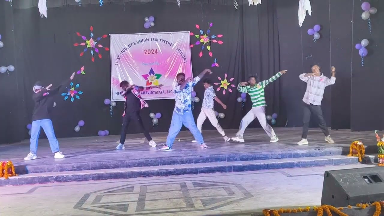 NSM COLLEGE ST/SC PROGRAM || PAAIN BARLA VLOG || FRESHERS PARTY