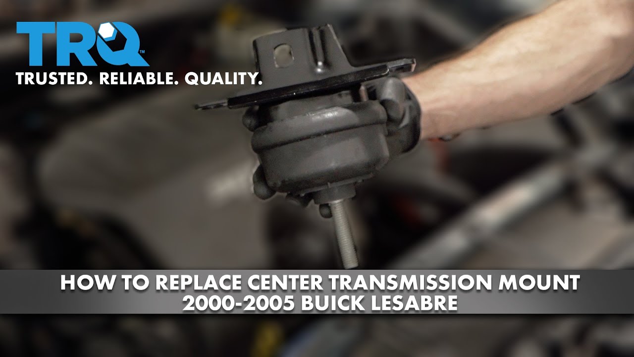 How to Replace Center Transmission Mount 2000-2005 Buick LeSabre