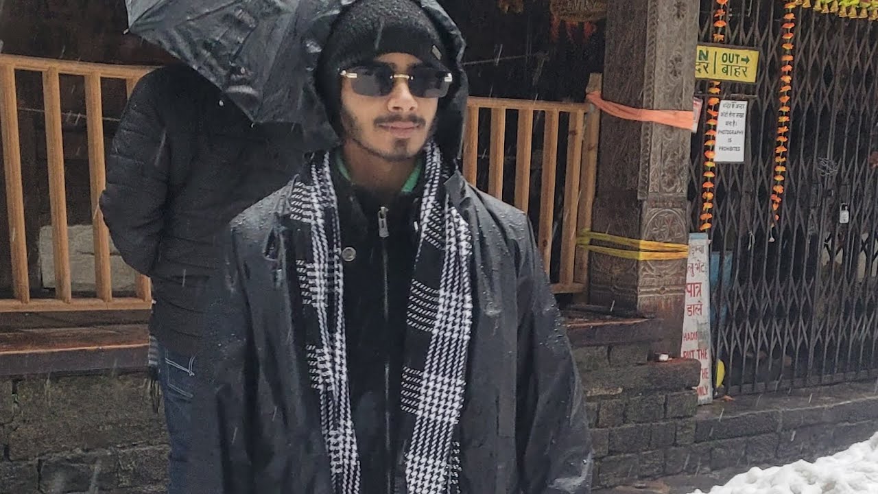 Live snowfall 🥶🧊🥶manali 💓 #viral #video #manali