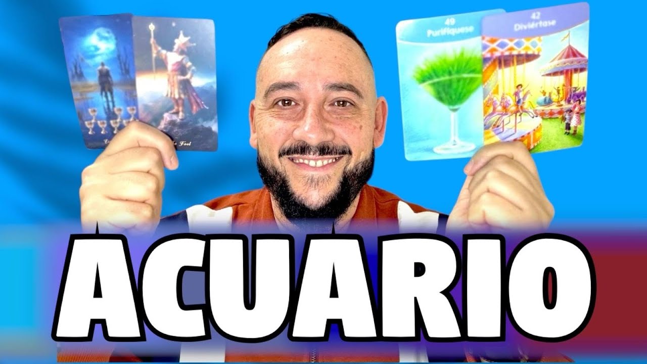 ACUARIO ♒️ DIOS PONE ESTE MILAGRO SOBRE TI‼️ESTALLIDO DE ORO,LUJO Y MIEL💫BRINDARÁS EN GRANDE😍