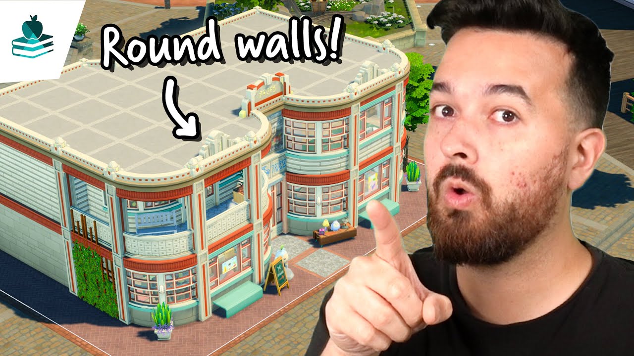 I built an art deco thrift store in The Sims 4!