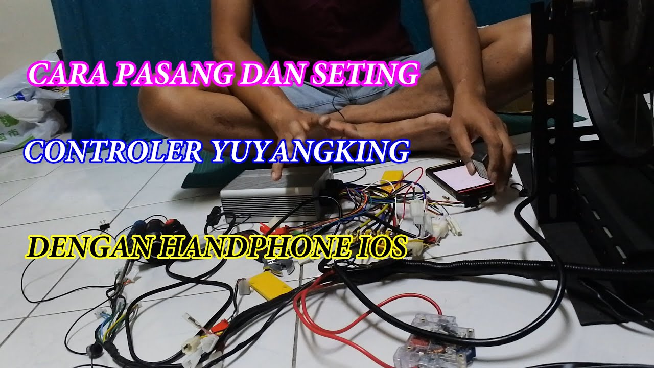 (YUYANGKING) LENGKAP SETING CONTROLER YUYANGKING DENGAN HANDPHONE IOS