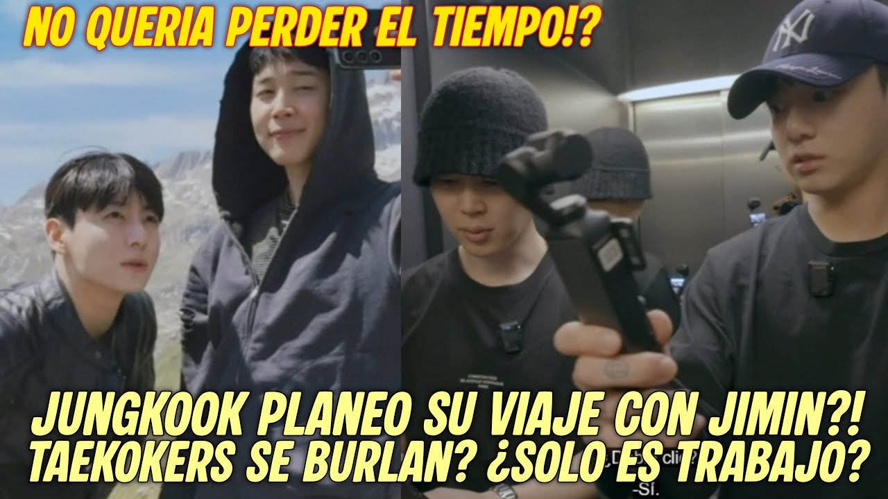 JIKOOK подтверждают, что быть вместе — это только работа?! JK спланировал свою поездку вместе с JM?