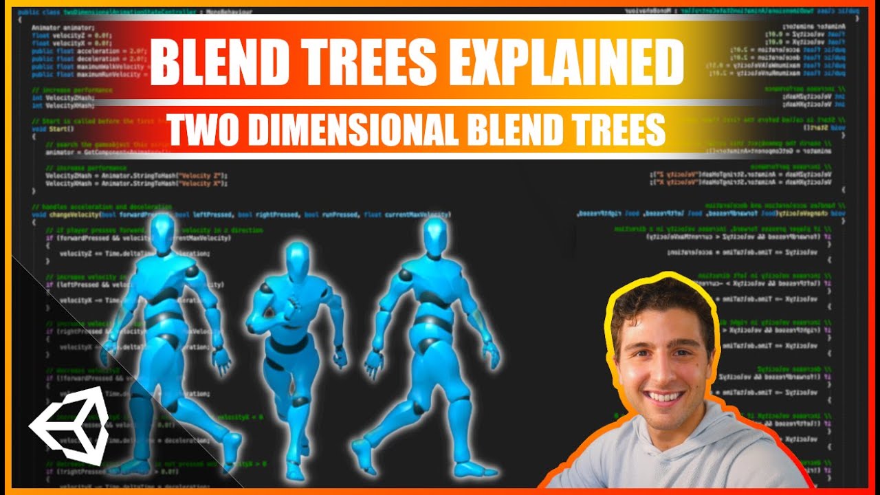 How to Animate Characters in Unity 3D | Two Dimensional Blend Trees Explained