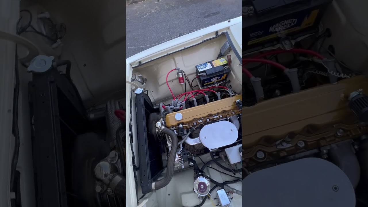 Funcionando o motor da Caravan 4100 1977