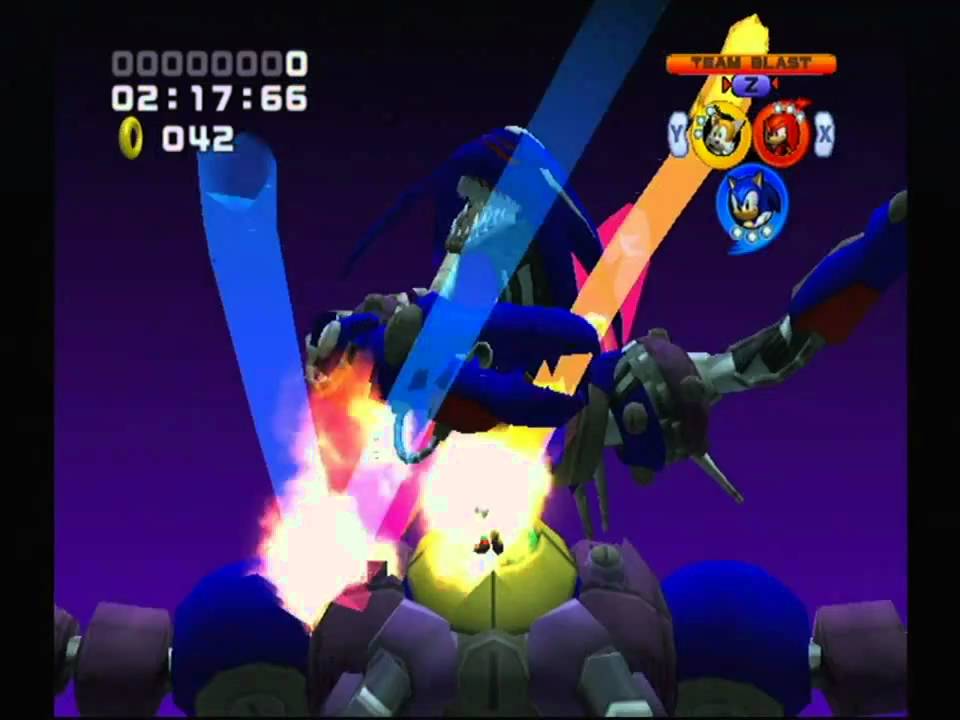 Sonic Heroes (GC) Last Story Metal Madness A Rank