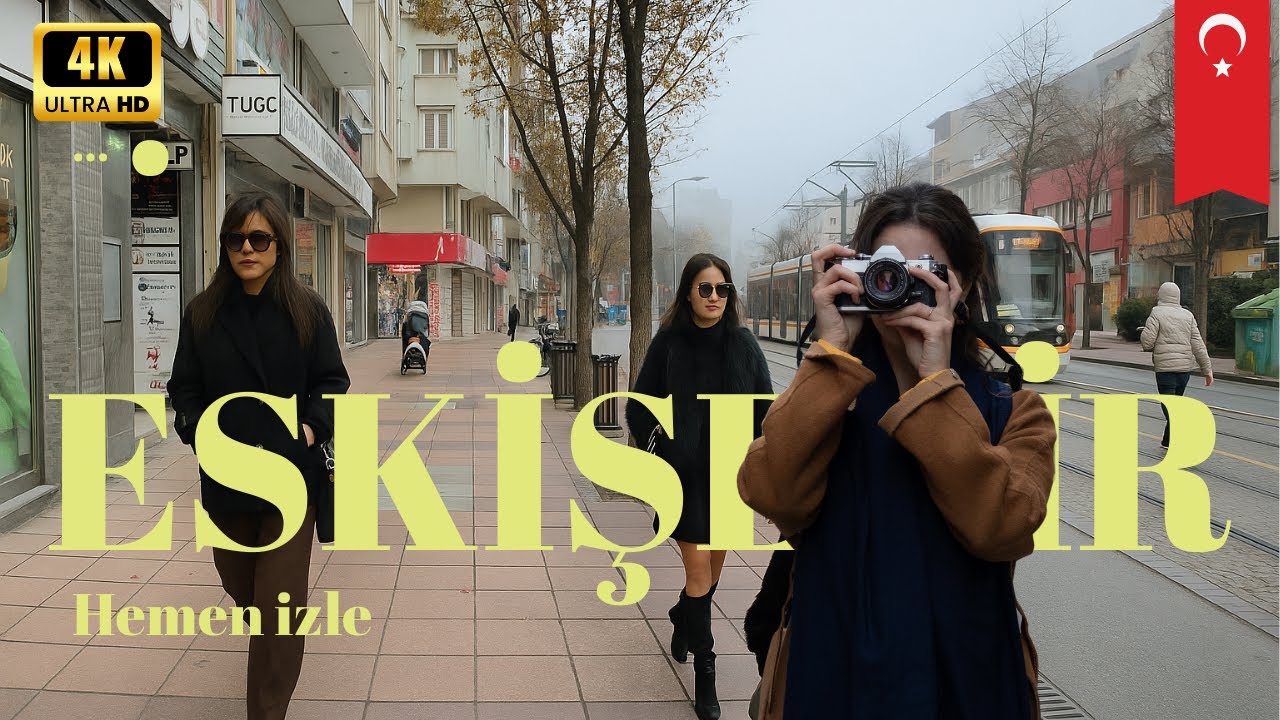 ESKİŞEHİR Y&Uuml;R&Uuml;Y&Uuml;Ş&Uuml; DOKTORLAR CADDESİ 2025&mdash; ESKİŞEHİR WALKING TOUR #vilog #turkeyvlog 