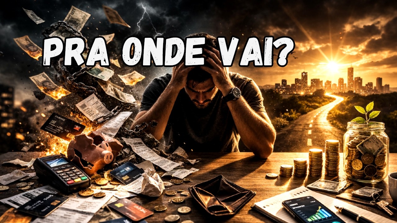 Por que sua vida melhora… mas o dinheiro nunca sobra?