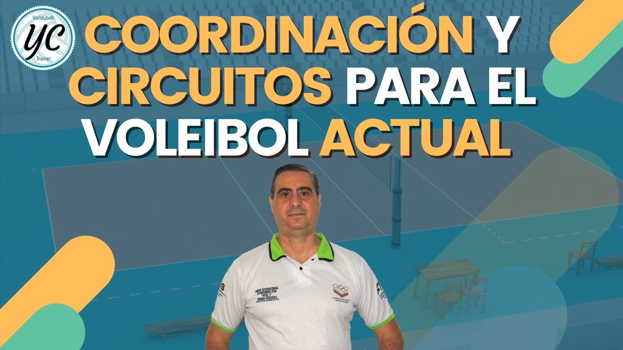 PREPARACIÓN FÍSICA para el VOLEIBOL con ejercicios de COORDINACIÓN y CIRCUITOS. Pesas,Cuerdas,Conos.