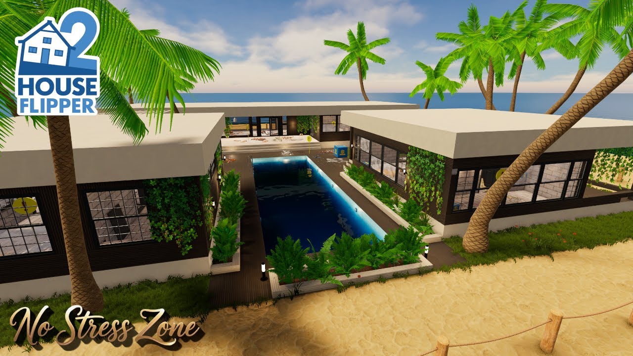 House Flipper 2 – Our Sweet Home On The Island Build | No Commentary (custom job)