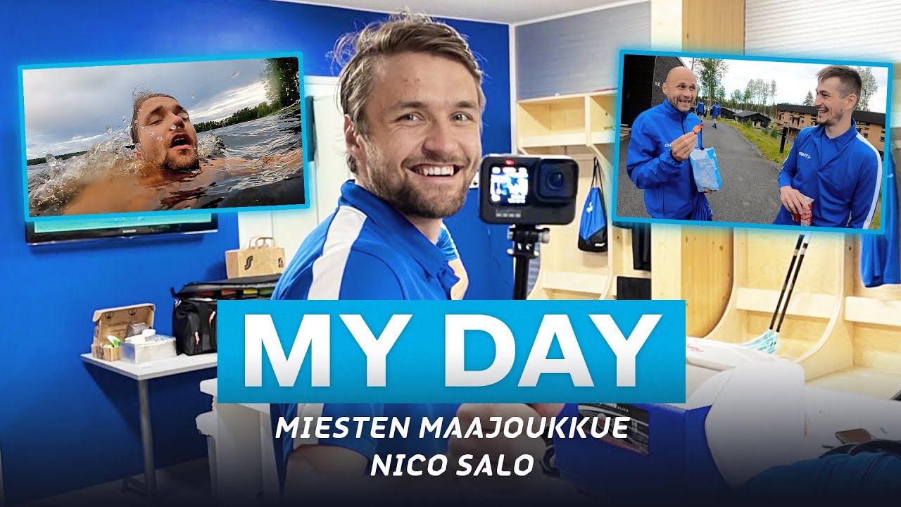 MY DAY: miesten maajoukkue - leiripäivä Nico Salon silmin