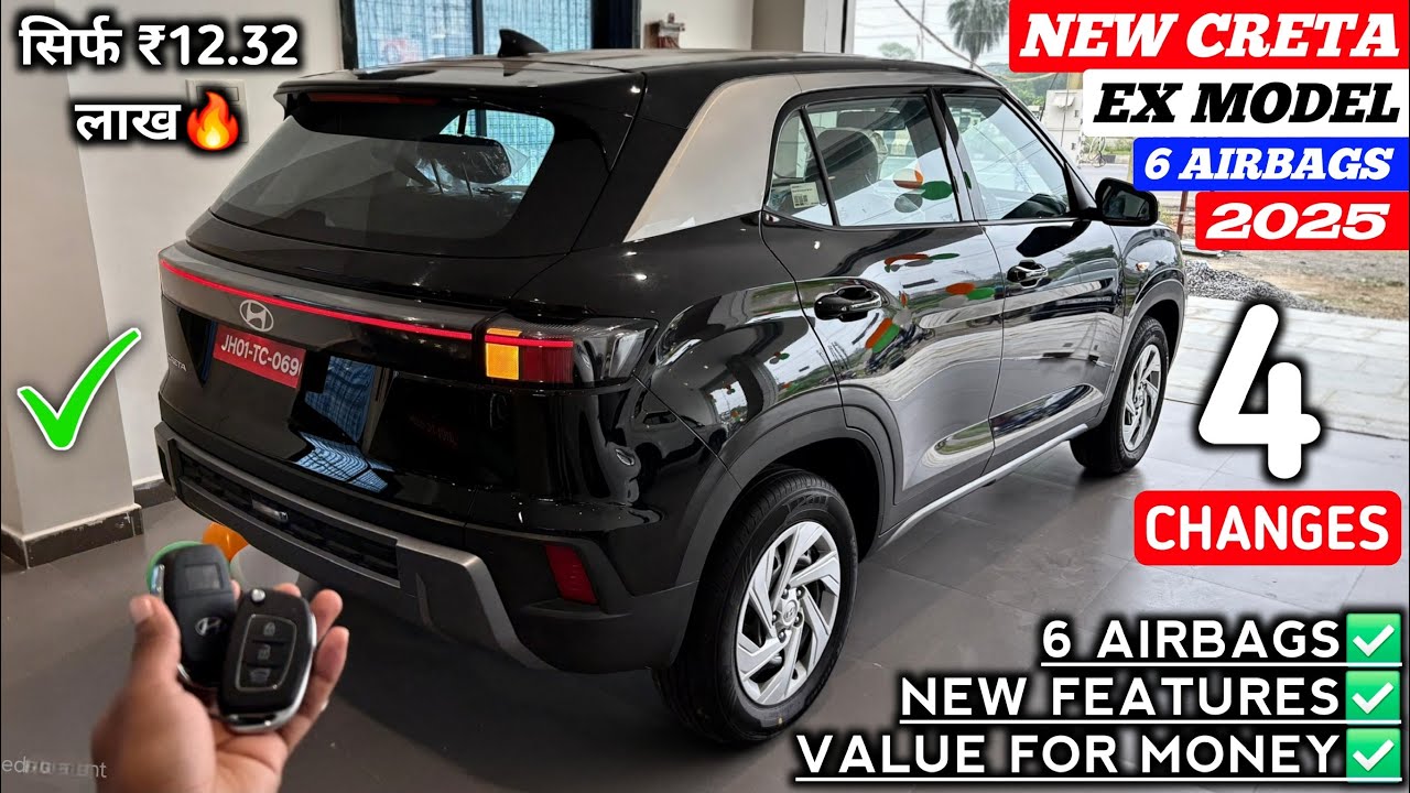 Updated✅ Hyundai Creta Ex 2025 | Creta Ex Petrol 2025 | Creta 2025 New Model | Creta Base Model 2025