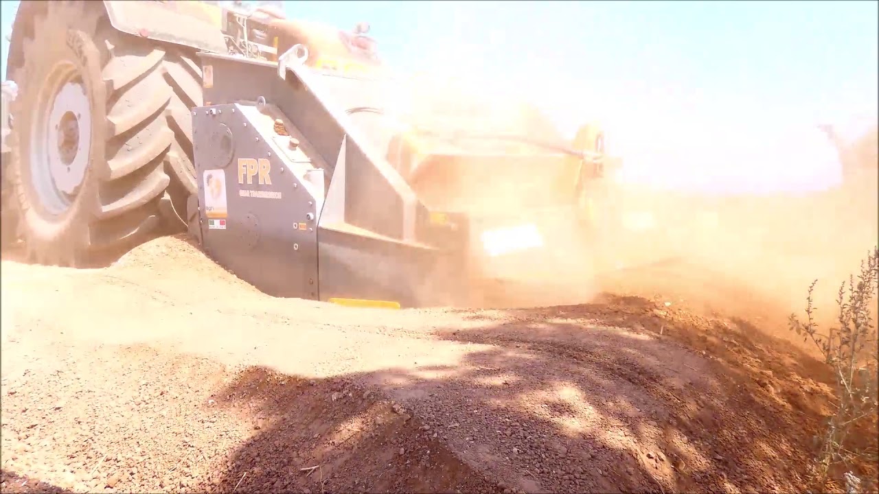 #Agri_World_srl  - #rock_cutter #soil_stabilizer #with_gear_transmission #FPR_200_28GT