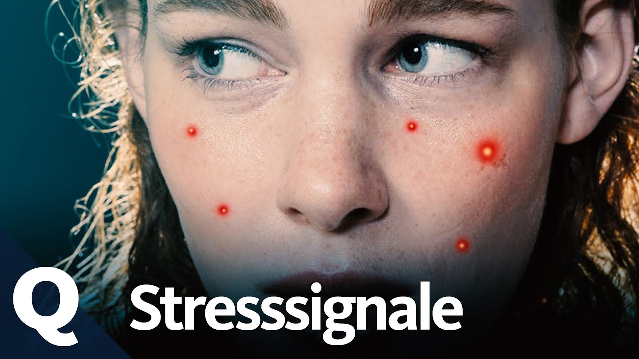 So ist die Reaktion unserer Haut auf Stress | Quarks