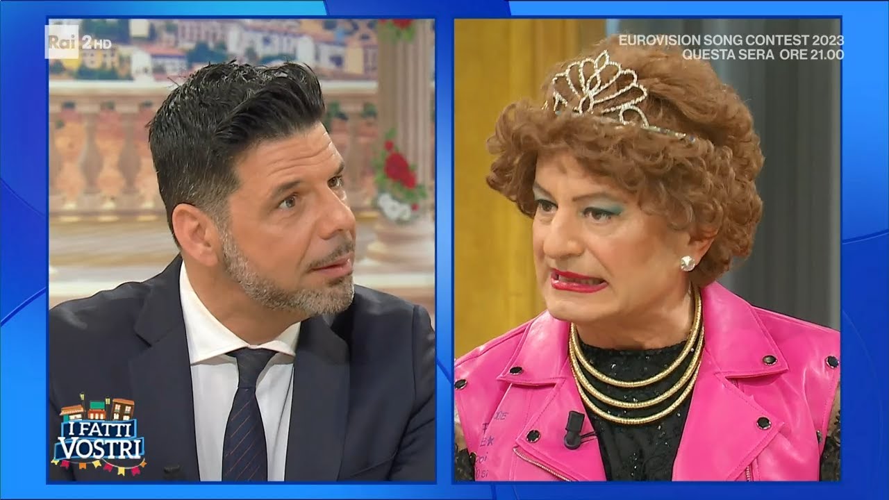 Un caffè con... la signora Coriandoli - I fatti vostri 09/05/2023