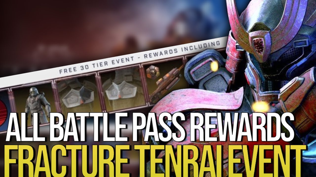 FRACTURE: TENRAI EVENT : All FREE Battle Pass Items & Armor  (Halo Infinite)