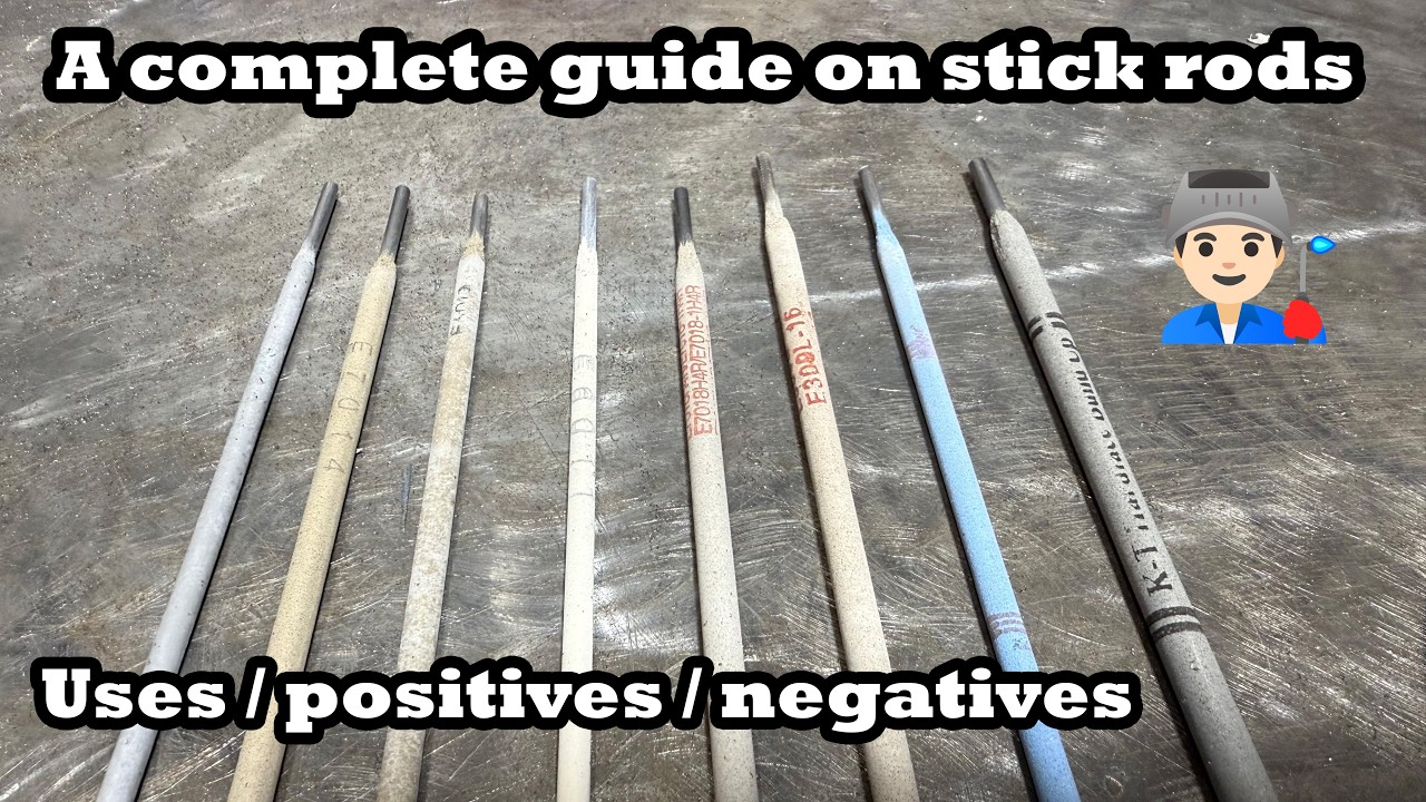 Complete guide to stick / arc welding electrodes
