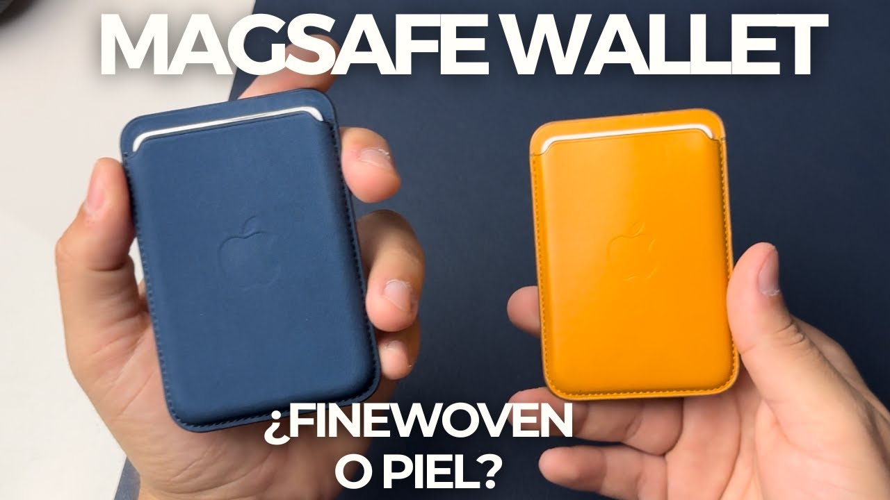 Apple MagSafe Wallet FineWoven vs Piel - ¿Cuál prefieres?