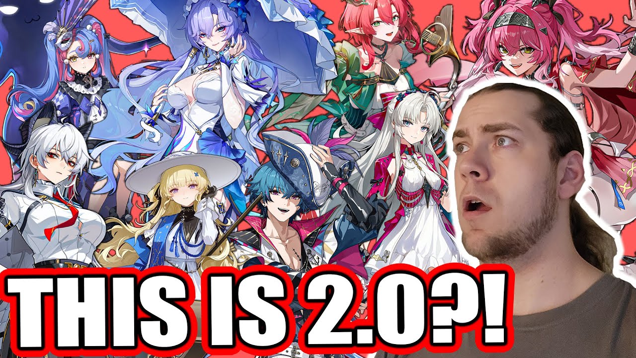 DONNYVICK REACTS TO 2.0 RESONATORS!!!! | Lets Get HYPED For Wuwa 2.0 | SHOW ME THE CINEMA!!!!