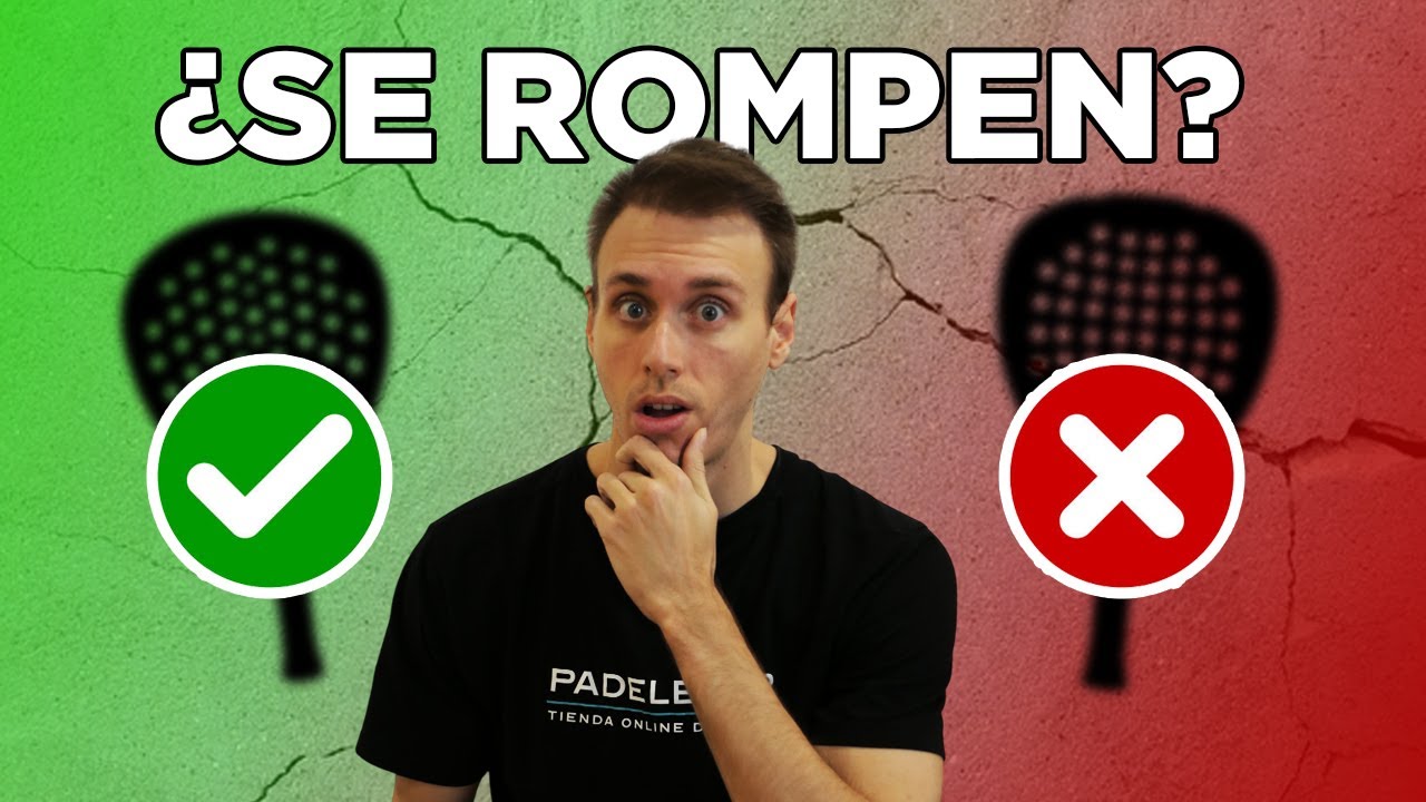 RANKING de DURABILIDAD en palas de pádel (Nox, Babolat, Bullpadel, Adidas, Head...)