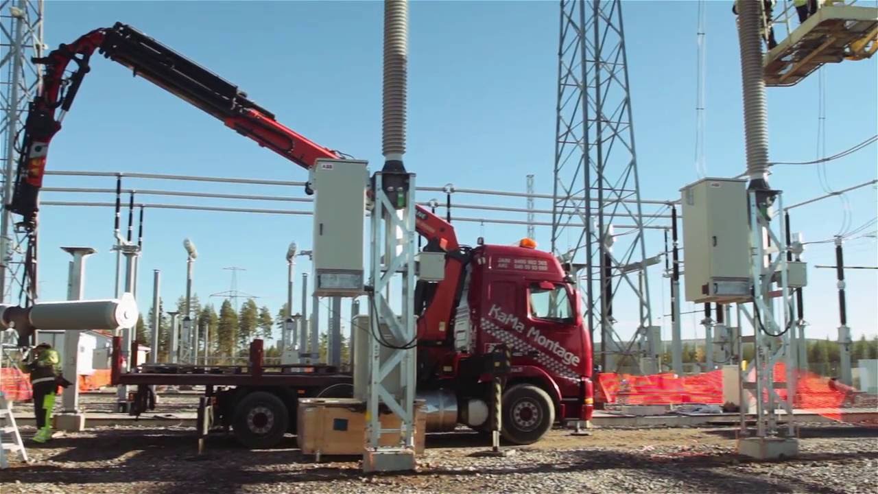Petäjäskosken sähköaseman rakentamista seuraava videosarja, osa 2